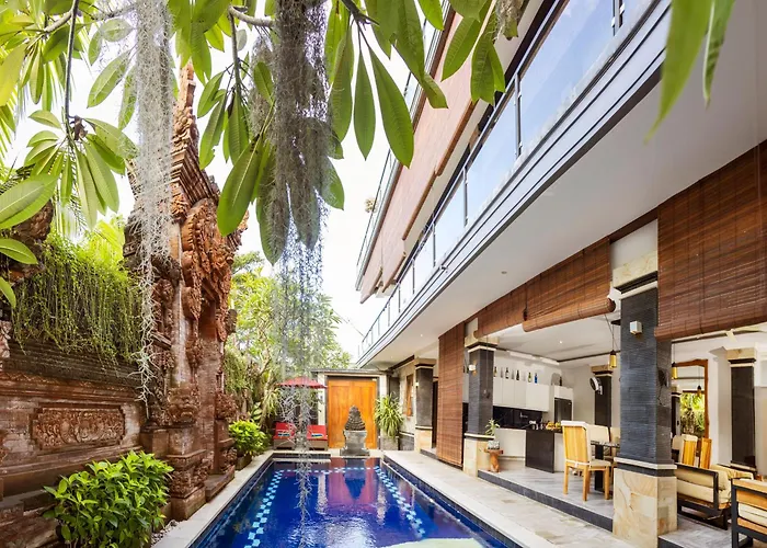 Villa Winy Estate - Luxury With Rooftop Jacuzzi Canggu (Bali)